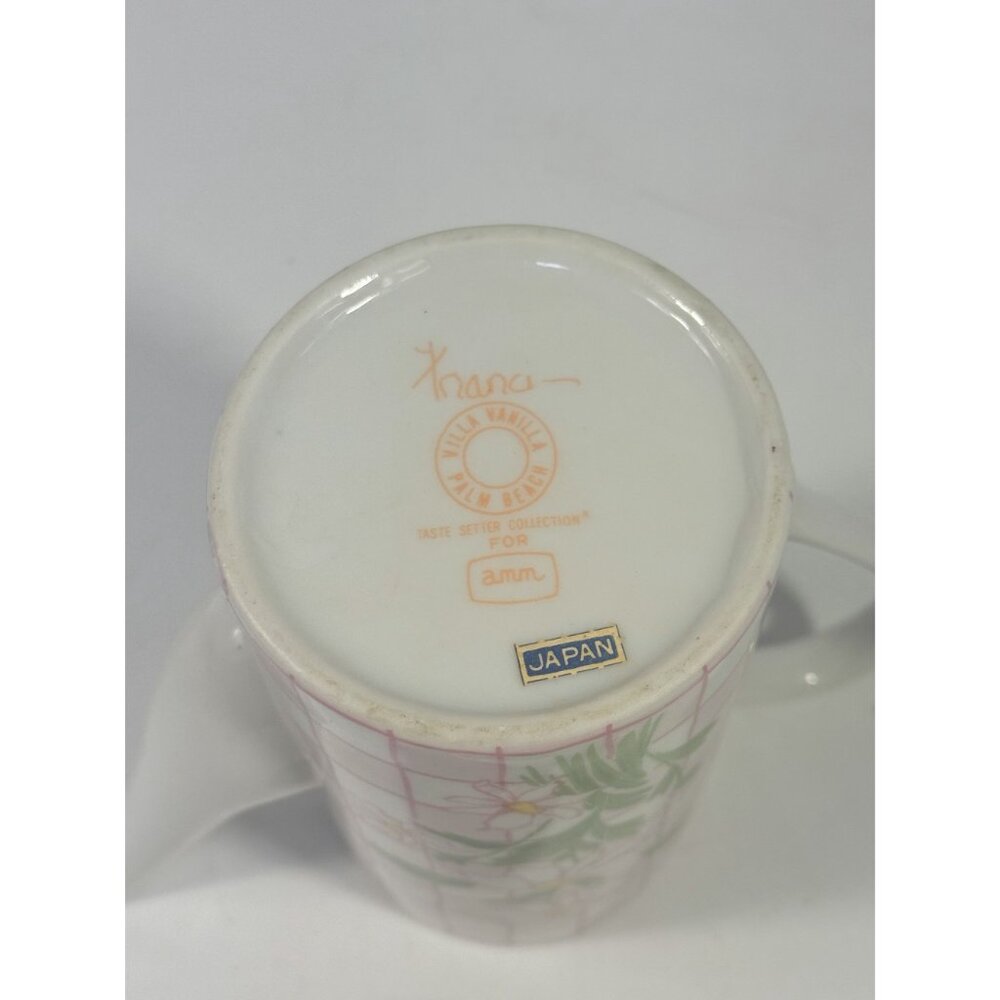 Mini Tea Pot Franci Villa Vanilla Daisies Taste Setter Vintage Palm Beach Regenc - Picture 13 of 13